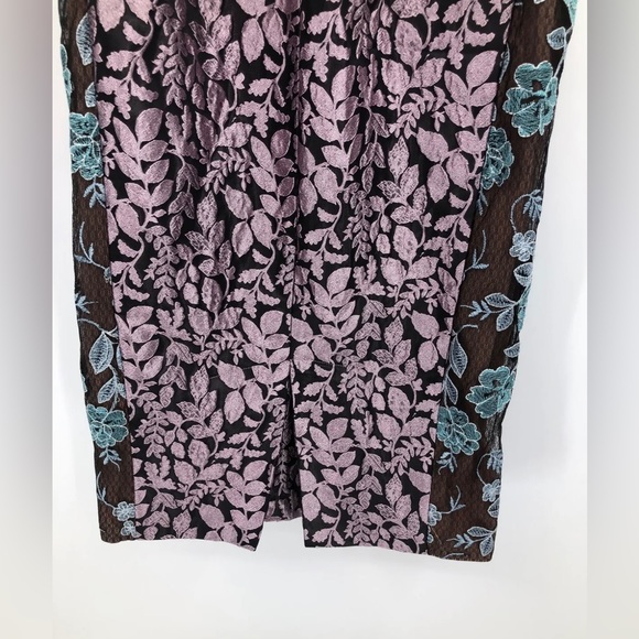 Byron Lars Beguile Brocade Sheath Dress Size 0 - Picture 7 of 10